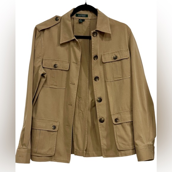 55. Lauren Ralph Lauren| Vintage Utility Jacket - Picture 4 of 7